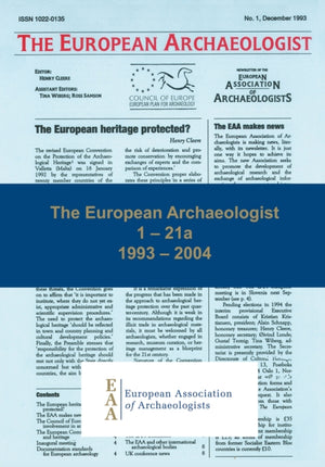 The European Archaeologist: 1 – 21a