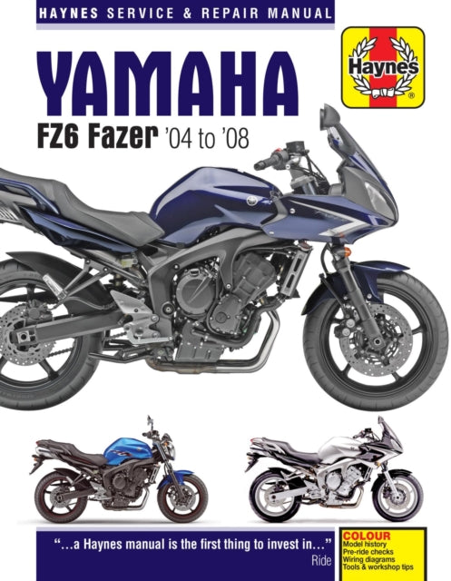 Book cover of: Yamaha FZ6 Fazer(04-08). By: Editors of Haynes Manuals