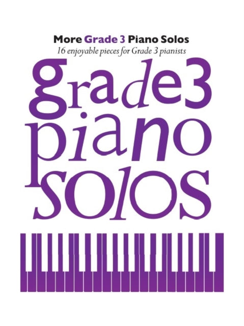 Book cover of: More Grade 3 Piano Solos. By: Varios