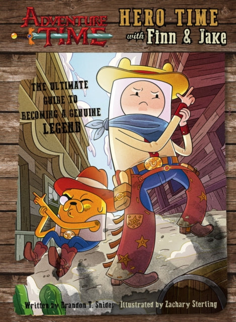 Book cover of: Adventure Time - Hero Time with Finn and Jake