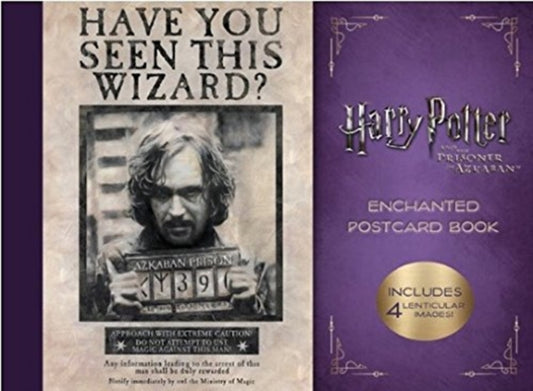 Book cover of: Harry Potter and the Prisoner of Azkaban Enchanted Postcard Book. By: Titan Books Staff