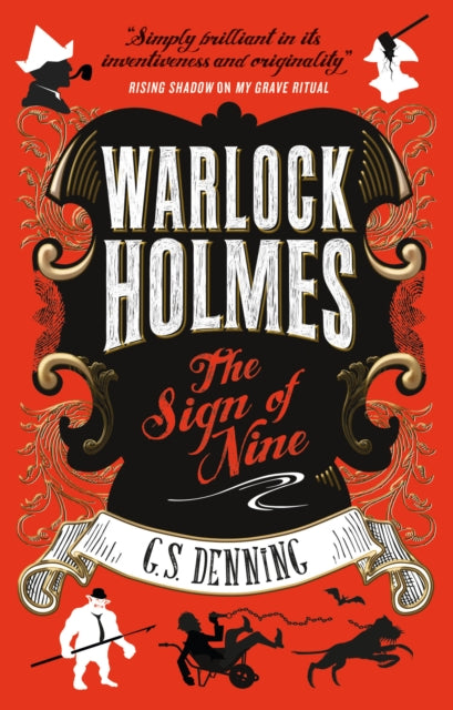 Book cover of: Warlock Holmes - The Sign of Nine. By: G. S. Denning