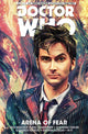 Book cover of: Doctor Who: The Tenth Doctor Vol. 5: Arena of Fear. By: Nick Abadzis