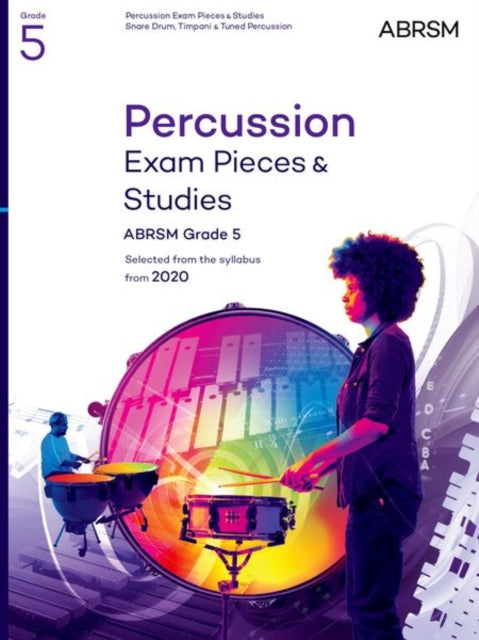 Book cover of: Percussion Exam Pieces & Studies, ABRSM Grade 5