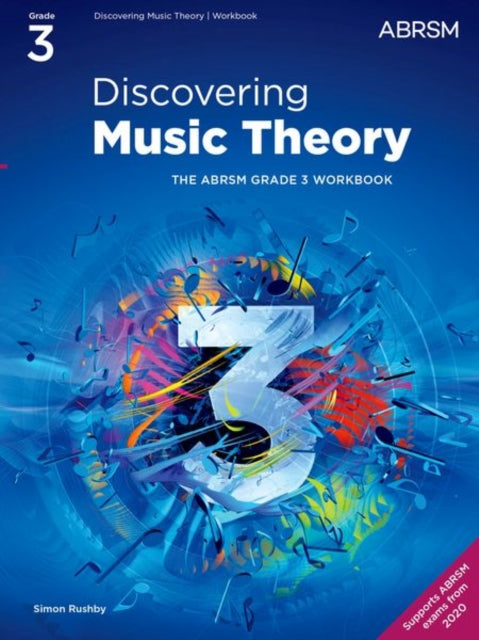 Book cover of: Discovering Music Theory, The ABRSM Grade 3 Workbook