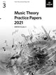 Book cover of: Music Theory Practice Papers 2021, ABRSM Grade 3