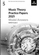 Book cover of: Music Theory Practice Papers Model Answers 2021, ABRSM Grade 5