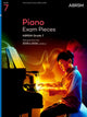 Book cover of: Piano Exam Pieces 2025 & 2026, ABRSM Grade 7