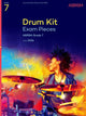 Book cover of: Drum Kit Exam Pieces from 2024, Grade 7