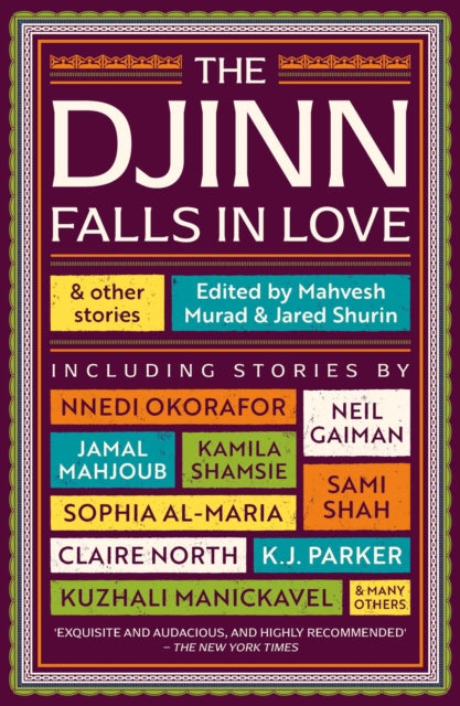 Book cover of: Djinn Falls in Love and Other Stories. By: Neil Gaiman