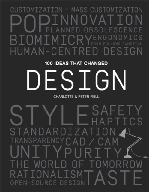 Book cover of: 100 Ideas that Changed Design. By: Peter Fiell