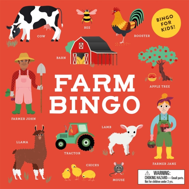 Book cover of: Farm Bingo. By: Caroline Selmes