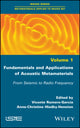 Book cover of: Fundamentals and Applications of Acoustic Metamaterials. By: Vicente Romero Garcia
