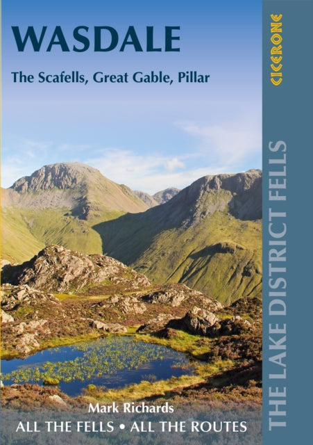 Book cover of: Walking the Lake District Fells - Wasdale. By: Mark Richards