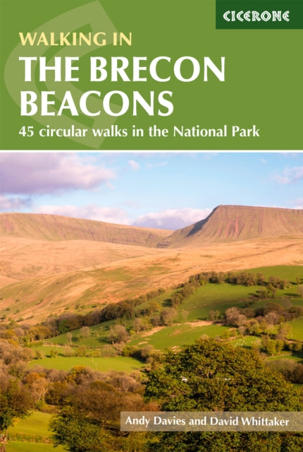 Book cover of: Walking in the Brecon Beacons. By: Andrew Davies