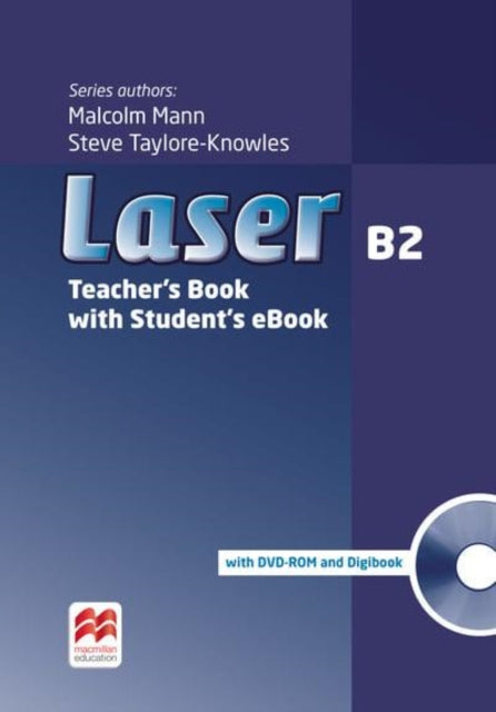 Book cover of: Laser 3rd edition B2 Teacher's Book + eBook Pack