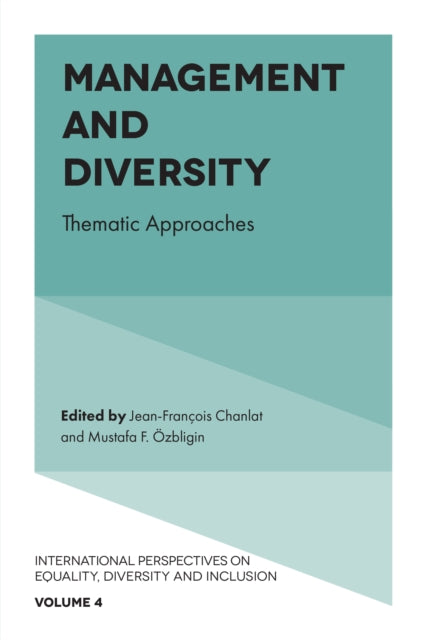 Book cover of: Management and Diversity. By: Jean-Francois Chanlat
