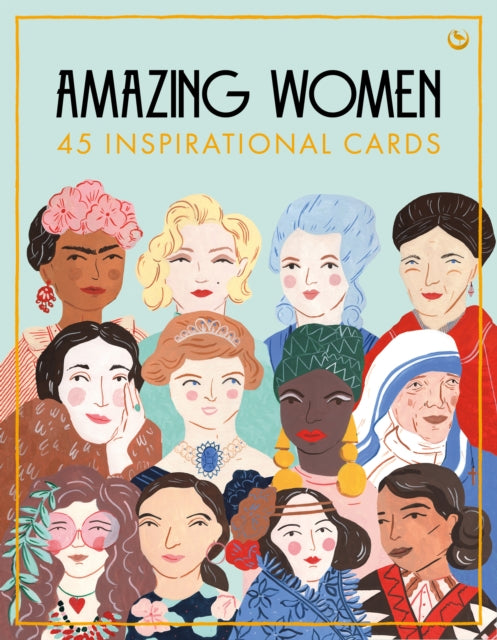 Book cover of: Amazing Women Cards. By: Mara Parra