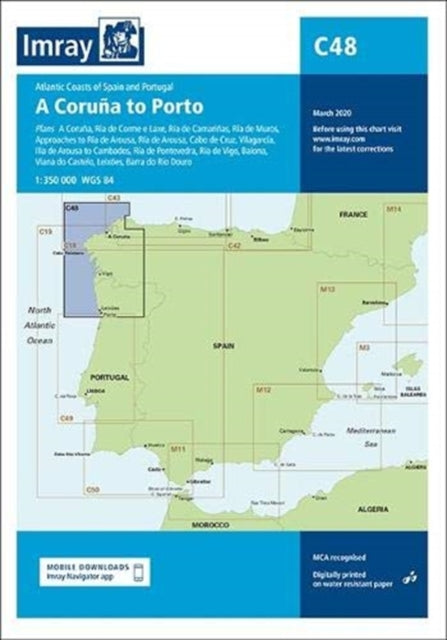 Book cover of: Imray Chart C48