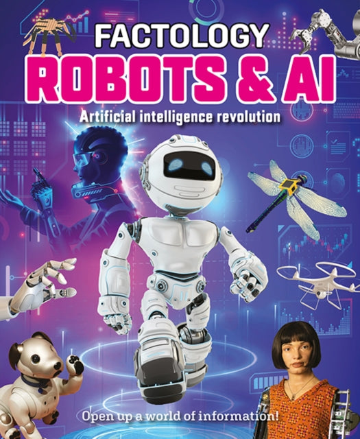 Book cover of: Factology: Robots & AI. By: BUTTON BOOKS