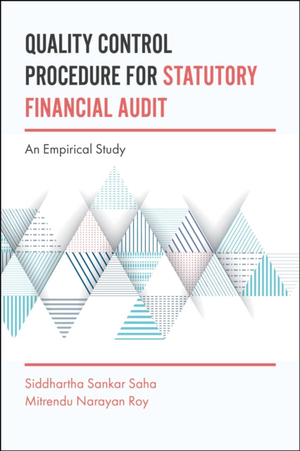 Book cover of: Quality Control Procedure for Statutory Financial Audit. By: Siddhartha Sankar Saha