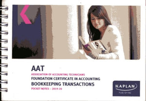 Bookkeeping Transactions - Pocket Notes