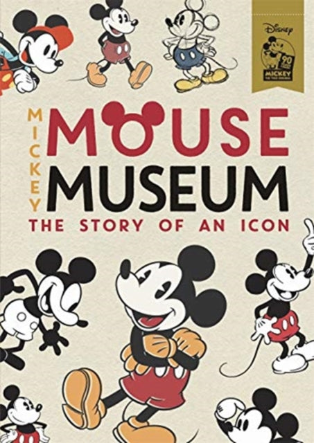 Book cover of: Mickey Mouse Museum Postcards