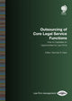 Book cover of: Outsourcing of Core Legal Service Functions. By: Norman K. Clark