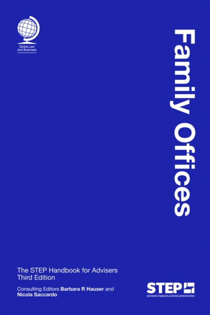 Book cover of: Family Offices. By: Barbara R. Hauser