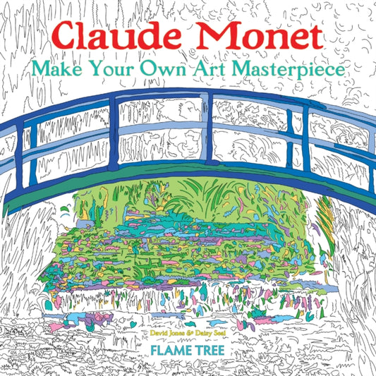 Book cover of: Claude Monet (Art Colouring Book). By: Daisy Seal