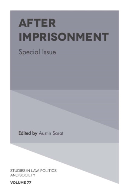 Book cover of: After Imprisonment. By: Austin Sarat