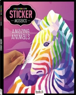 Kaleidoscope Sticker Mosaics Amazing Animals