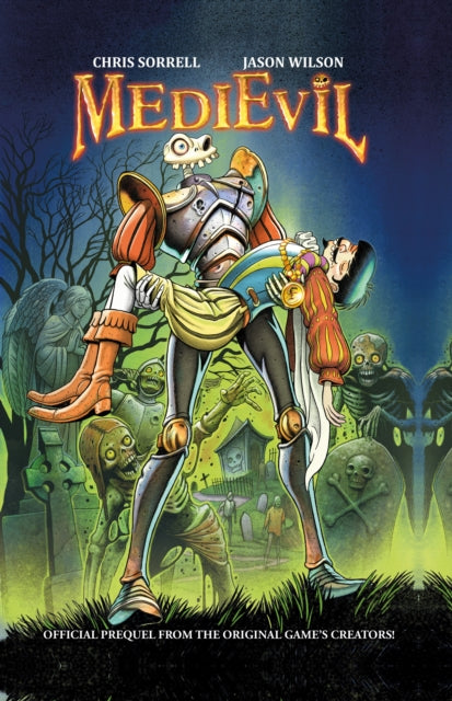 Book cover of: MediEvil. By: Chris Sorrell