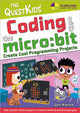 Book cover of: Coding with the micro:bit. By: Dan Aldred