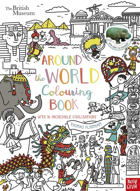 Book cover of: British Museum: Around the World Colouring Book