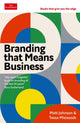 Book cover of: Branding that Means Business. By: Tessa Misiaszek