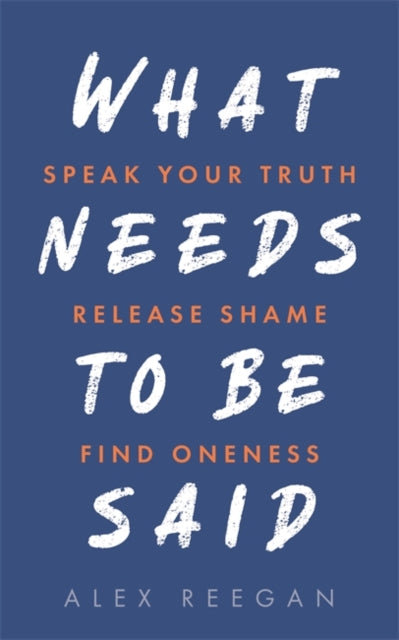 Book cover of: What Needs to Be Said. By: Alex Reegan