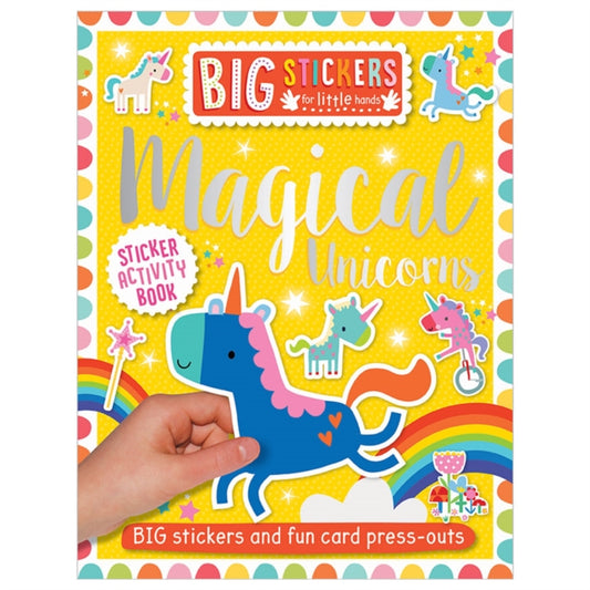 Book cover of: Big Stickers for Little Hands: Magical Unicorns