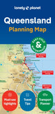 Book cover of: Lonely Planet Queensland Planning Map. By: Lonely Planet