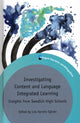 Book cover of: Investigating Content and Language Integrated Learning. By: Liss Kerstin Sylvén