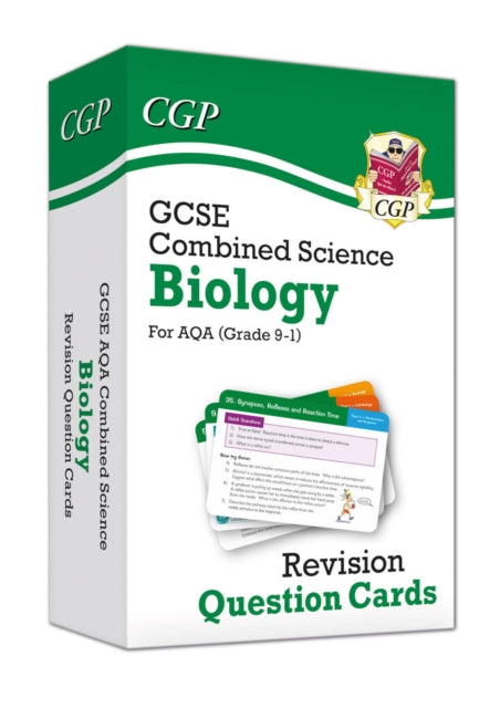 Book cover of: GCSE Combined Science: Biology AQA Revision Question Cards