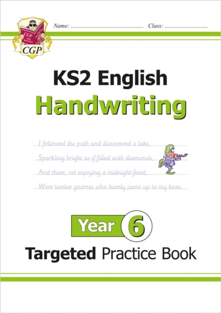 KS2 English Year 6 Handwriting Targeted Practice Book 9781789080667 CGP Books