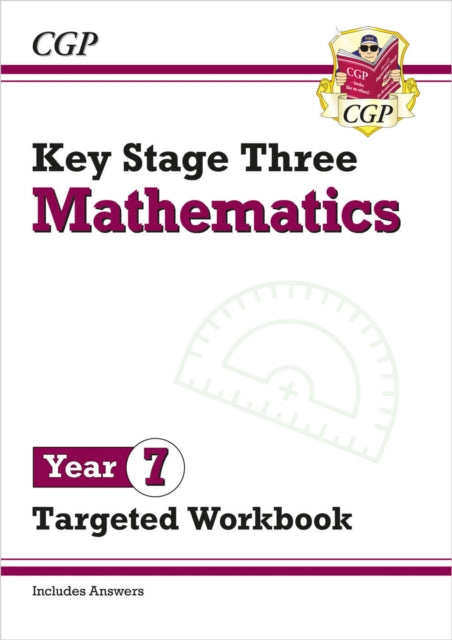 Book cover of: KS3 Year 7 Maths Targeted Workbook (with answers)