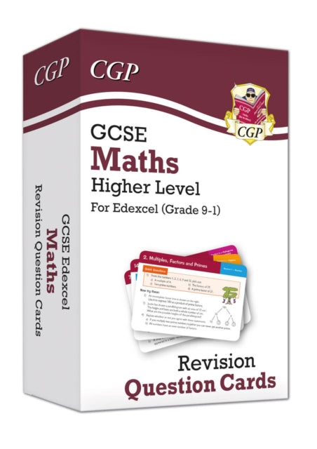 Book cover of: GCSE Maths Edexcel Revision Question Cards - Higher