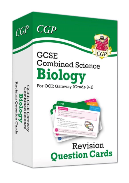 Book cover of: GCSE Combined Science: Biology OCR Gateway Revision Question Cards