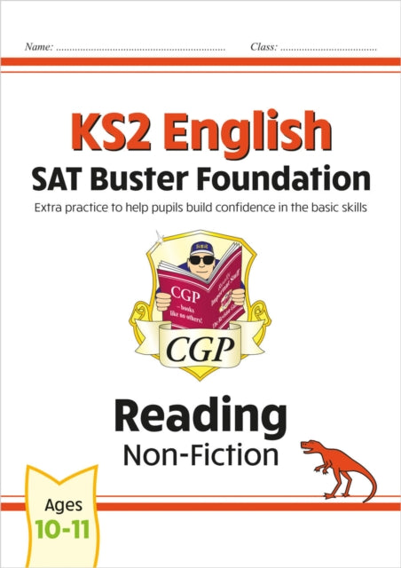 Book cover of: KS2 English Reading SAT Buster Foundation: Non-Fiction (for the 2026 tests)