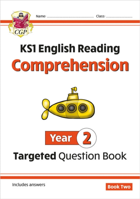 Book cover of: KS1 English Year 2 Reading Comprehension Targeted Question Book - Book 2 (with Answers)