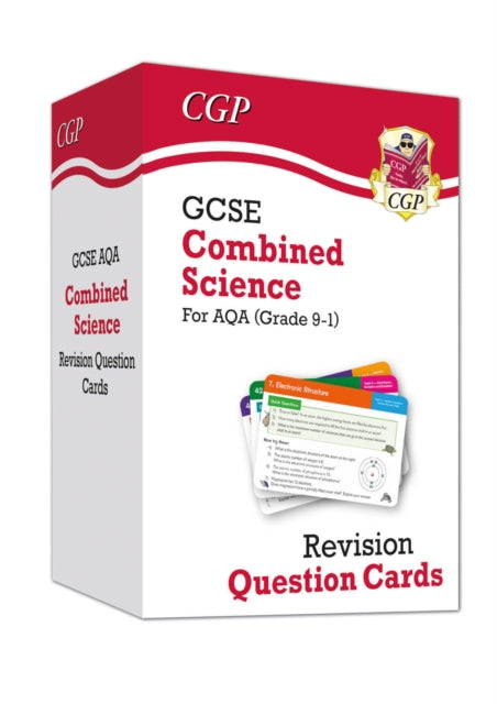 Book cover of: GCSE Combined Science AQA Revision Question Cards - Q&A cards for quick practice