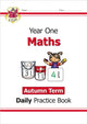 KS1 Maths Year 1 Daily Practice Book: Autumn Term 9781789085044 CGP Books