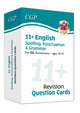 Book cover of: 11+ GL Revision Question Cards: English Spelling, Punctuation & Grammar - Ages 10-11